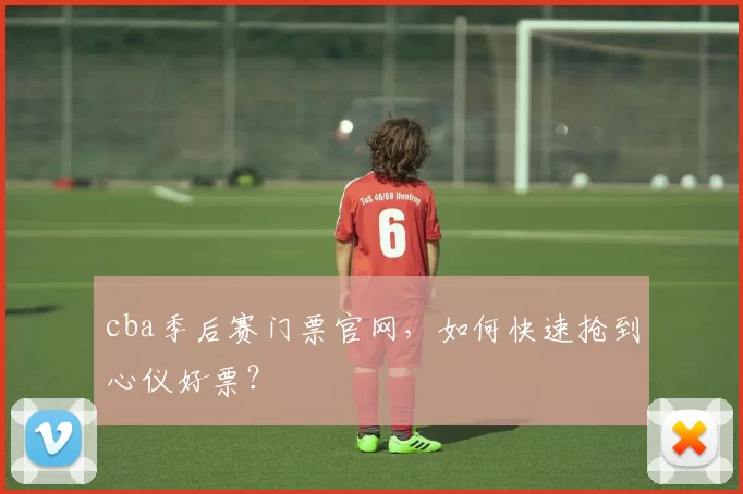 cba季后赛门票官网，如何快速抢到心仪好票？